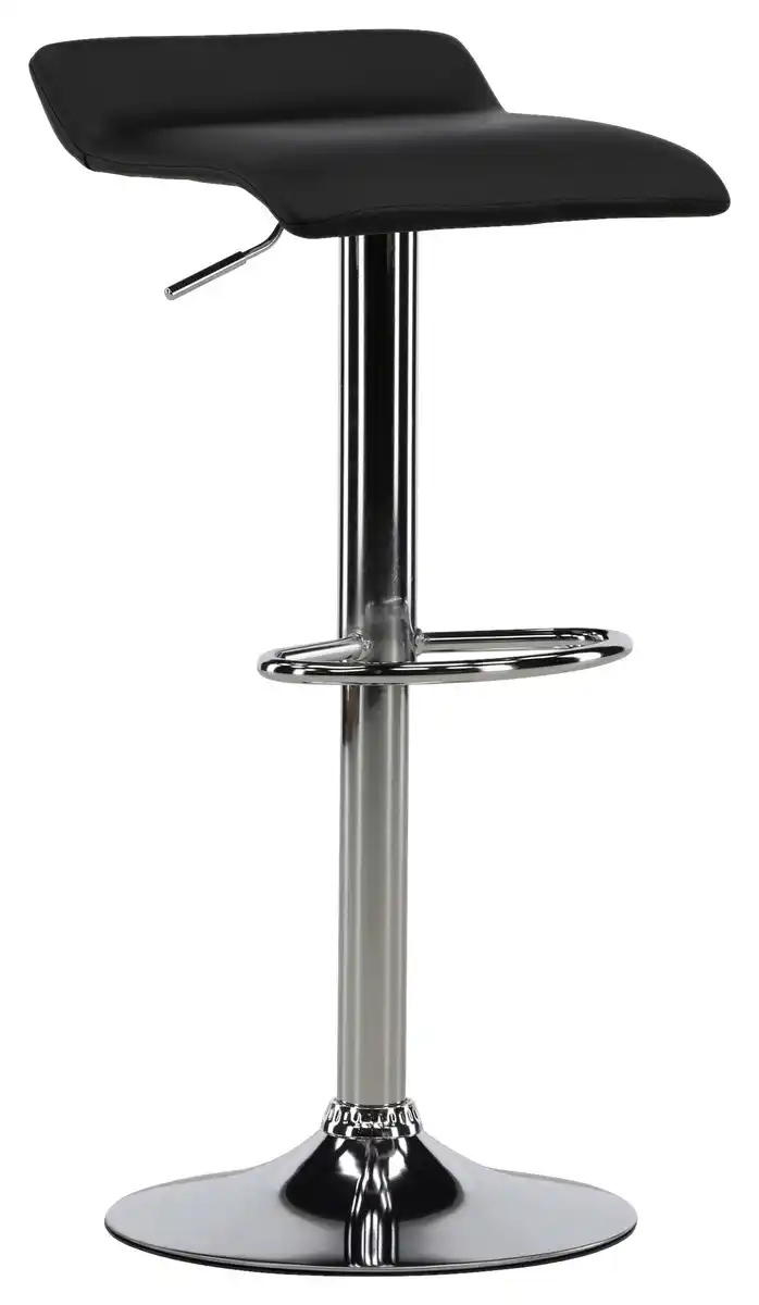 Bild 1 von BARHOCKER-SET JONNA, Schwarz, Silberfarben