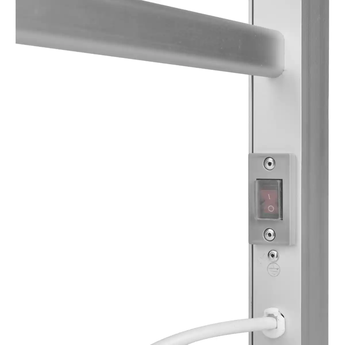 Bild 4 von Elektrischer Handtuchwärmer Olpe 150W Silber 95x53 cm