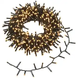 LED-Lichterkette Außen 700 LEDs Warmweiß 17 m