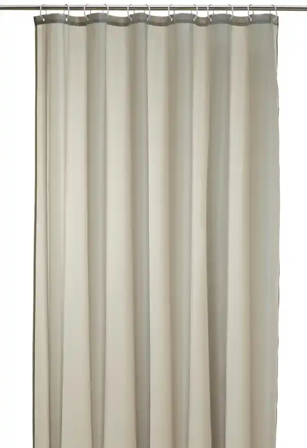 Bild 1 von Duschvorhang Uni in Taupe ca. 180x200cm, Taupe