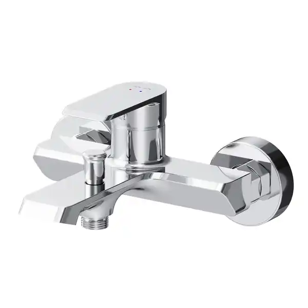 Bild 1 von AM.PM Einhebel-Wannenarmatur / Brausearmatur, Wasserhahn Bad, Wannenbatterie FNA10000 Flash Aufputz Chrom