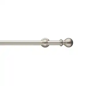 Vorhangstange, Nickel, Metall, 170 cm, Wohntextilien, Gardinen & Vorhänge, Gardinen-Stangen