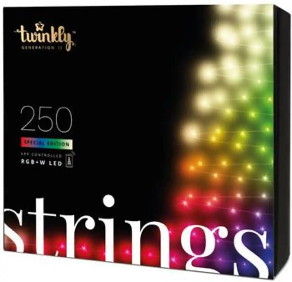 Bild 1 von Twinkly LED-Lichterkette, 250 LEDs, bunt, ca. L20 m