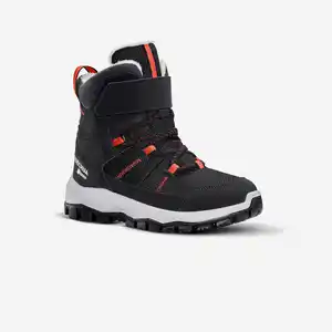 QUECHUA Winterschuhe Kinder Gr. 24–34 Klett warm wasserdicht Winterwandern - SH500 MTN