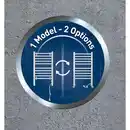 Bild 3 von Elektrischer Handtuchwärmer Olpe 150W Silber 95x53 cm