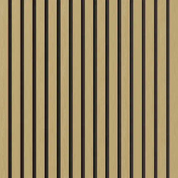 Bild 4 von Akustikpaneel Wandverkleidung Eiche MDF Natur Akustikfilz Schwarz 119,8 cm