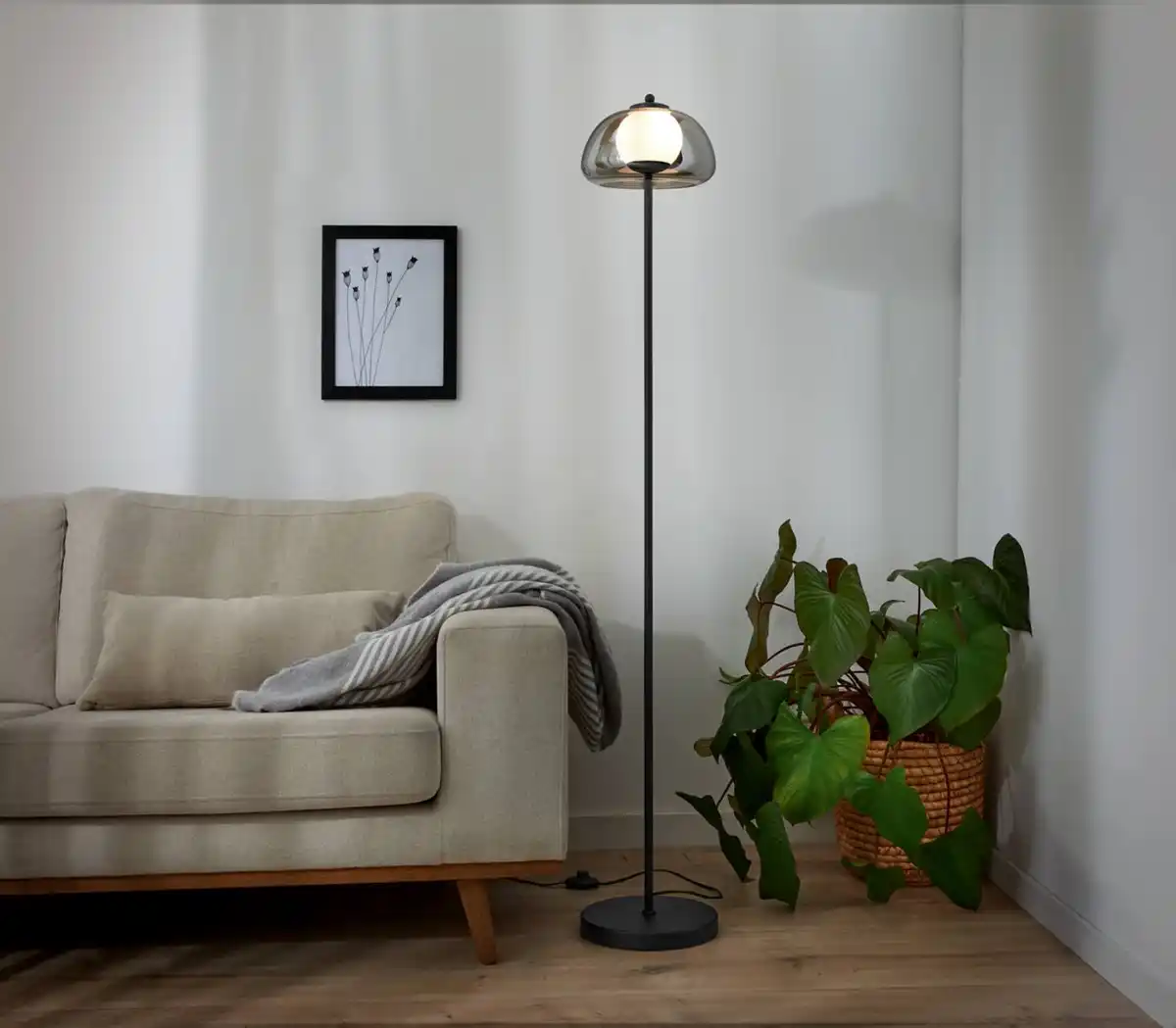 Bild 3 von LIV&BO® LED-Stehleuchte mit Transparentglas