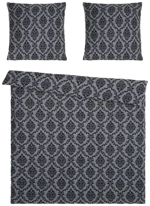 Bild 4 von DREAM@HOME Jersey-Bettwäsche-Set ca. 200 x 220 cm, 3-teilig