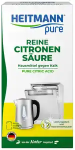 HEITMANN Reine Citronensäure, 350-g-Packg. oder 500-ml-Fl.