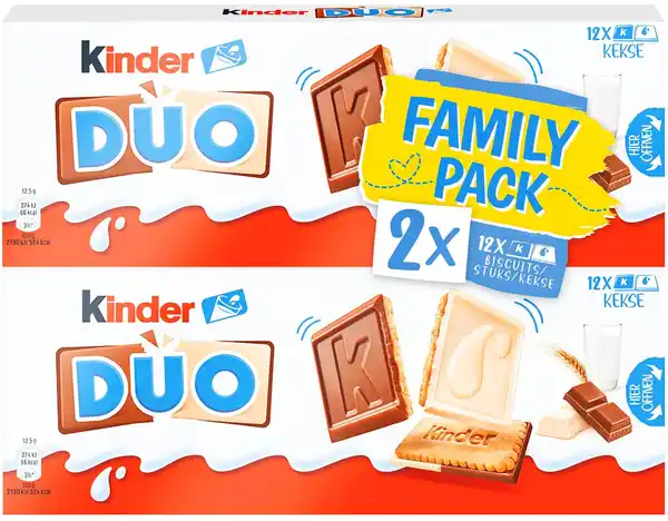 Bild 1 von KINDER Duo, 24 St. = 300-g-Packg.
