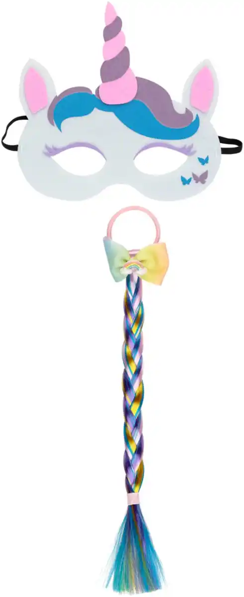 Bild 1 von Karnevals-Set »Einhorn«, 2-teilig