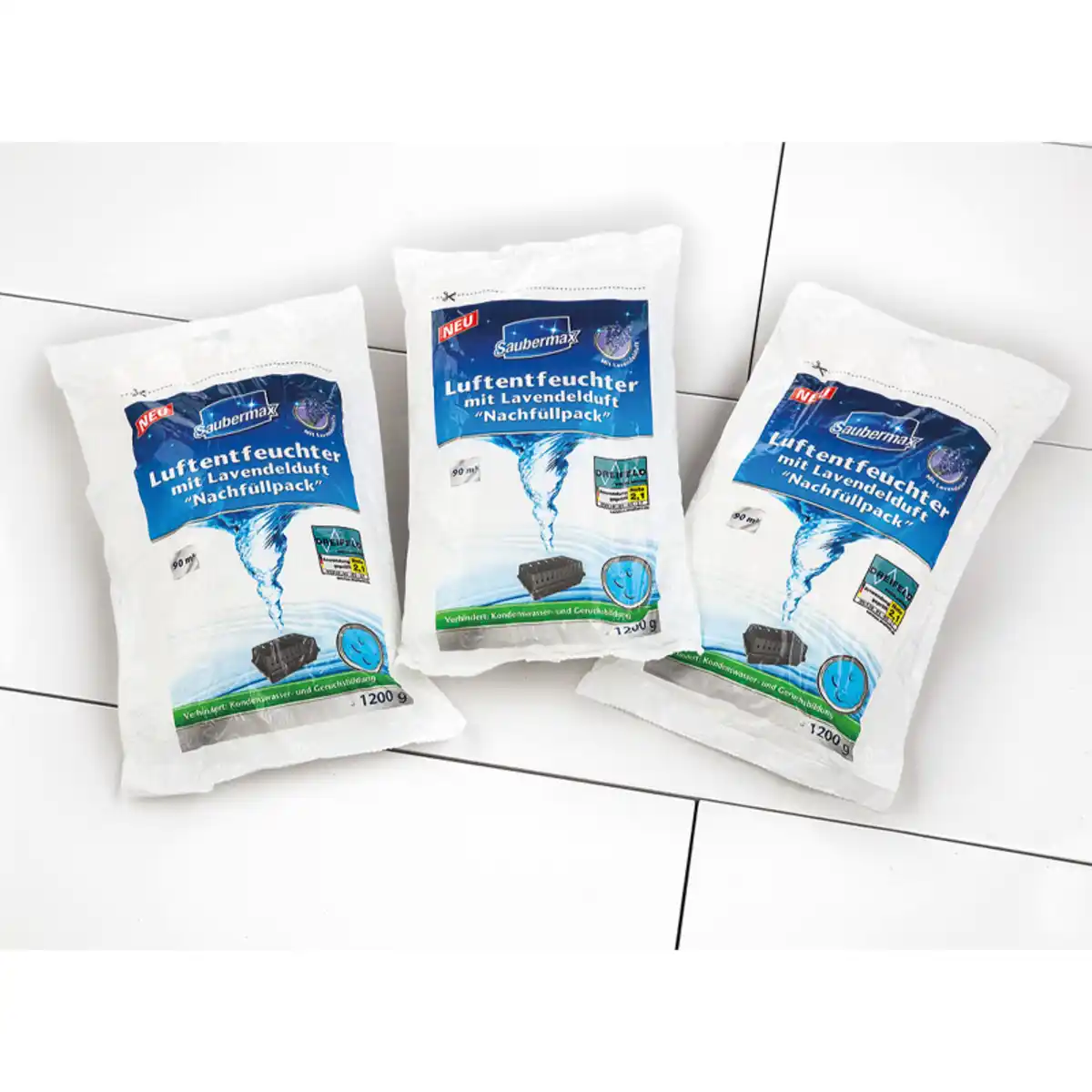 Bild 1 von Saubermax Luftentfeuchter Nachfüllpack 3er