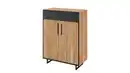Bild 1 von Schuhschrank mit Schublade Eiche teilmassiv geölt 82 x 100 cm - BELLA