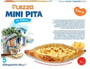 LEZZA Mini-Pita, 5 St. = 250-g-Packg.