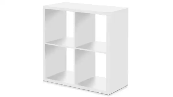 Bild 1 von Standregal weiß 73 x 73 cm - 4 Fächer - MAX