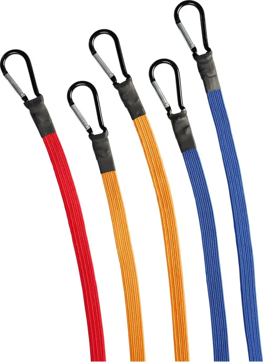 Bild 1 von MY PROJECT® Spanngummi-Set mit Karabiner, 5-teilig
