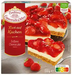 COPPENRATH & WIESE Lust auf Kuchen Erdbeer-Cheesecake, 550-g-Packg.