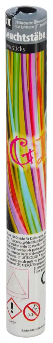 Bild 1 von Leuchtstäbe-Set, 9-teilig