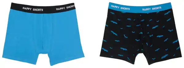 Bild 2 von HAPPY SHORTS Jungen-Retroshorts, 2-St.-Packg.