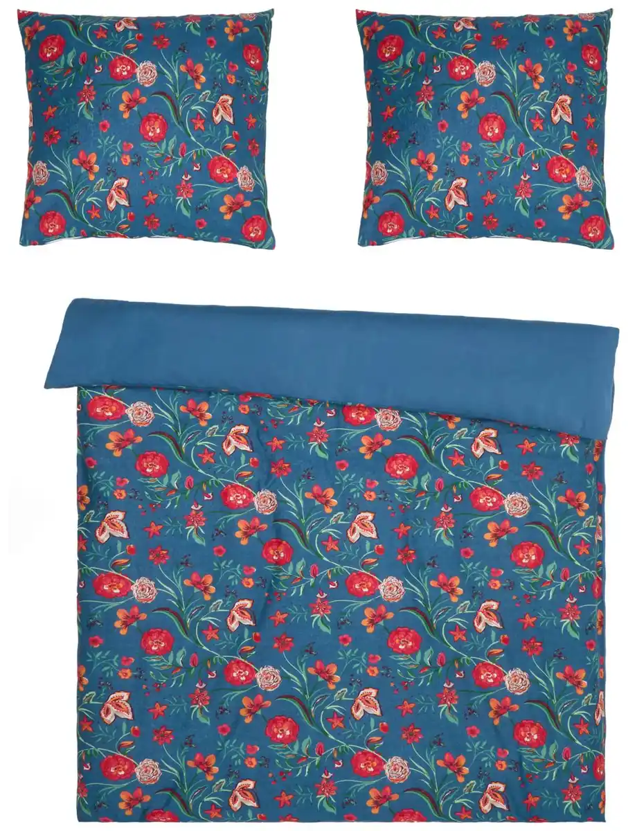 Bild 2 von DREAM@HOME Jersey-Bettwäsche-Set ca. 200 x 220 cm, 3-teilig