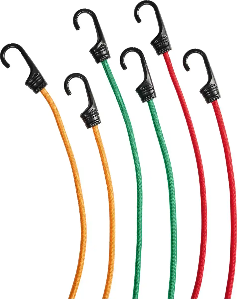 Bild 1 von MY PROJECT® Spanngummi-Set mit Haken, 6-teilig