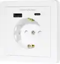 Bild 1 von SWITCH ON® USB-Steckdose USB-A und -C