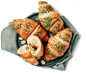 Pistaziencreme-Croissant, Stück