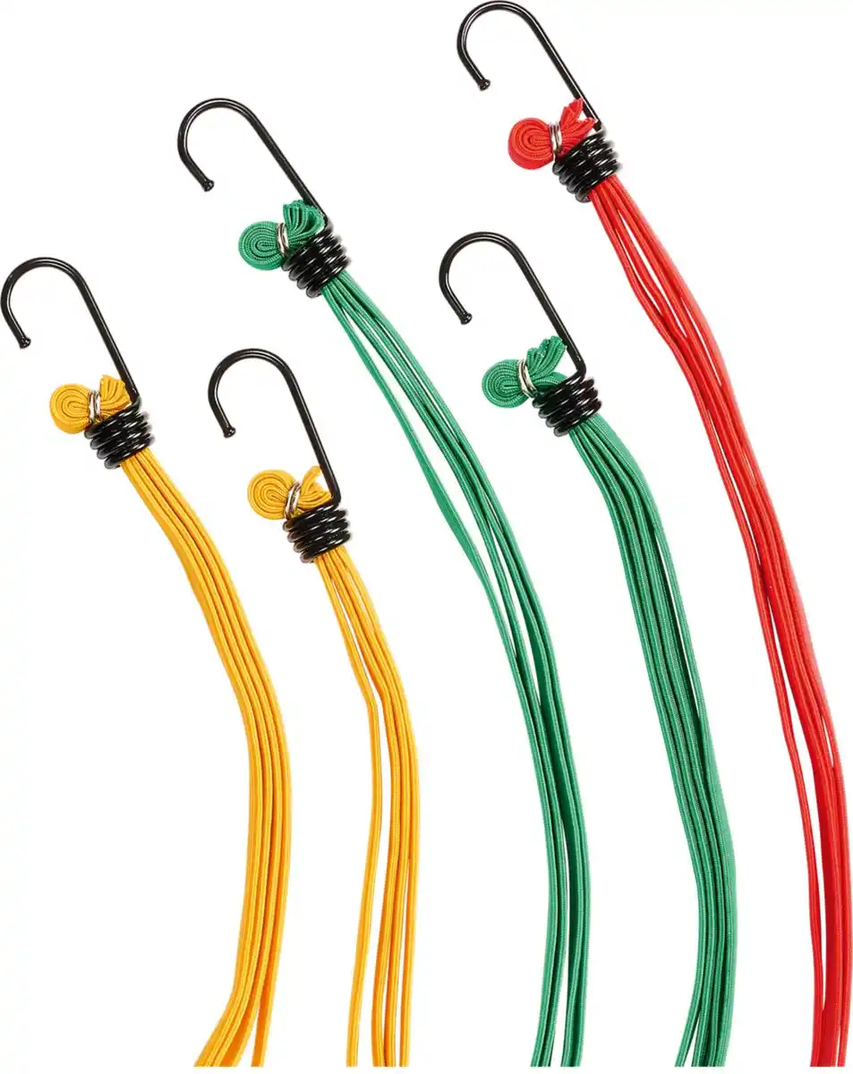 Bild 1 von MY PROJECT® Spanngummi-Set mit Metallhaken flach, 5-teilig