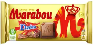 MARABOU Milchschokolade Daim, 220-g-Tafel