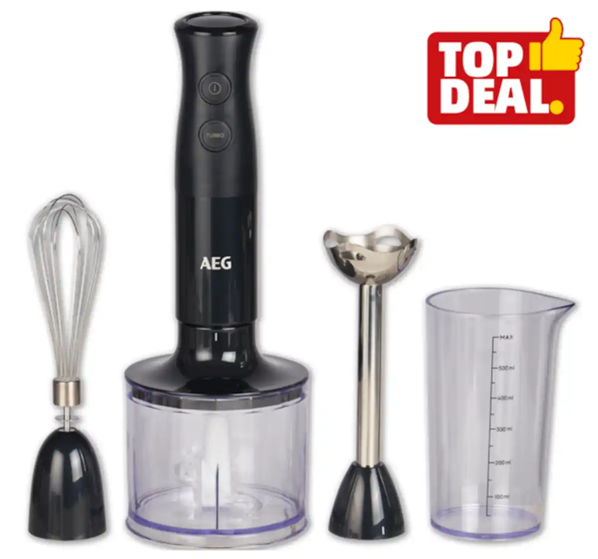 Bild 1 von AEG Stabmixer-Set HB-4-1-6GG*