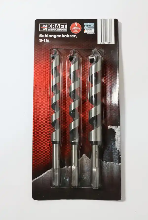 Bild 1 von Schlangenbohrer-Satz - 3tlg.