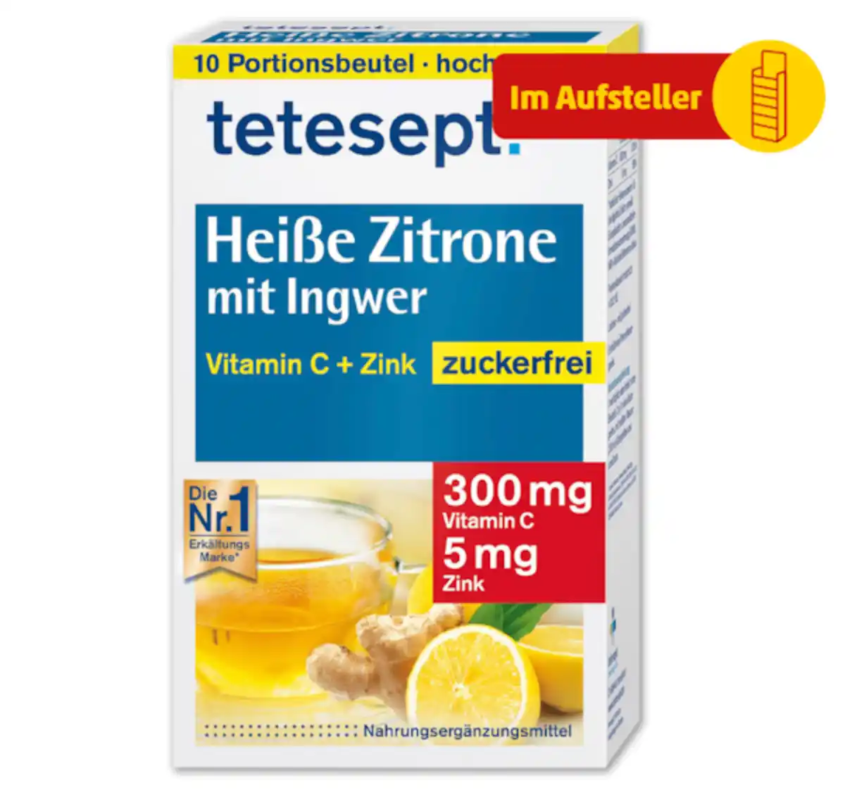 Bild 1 von TETESEPT Heiße Zitrone mit Ingwer*