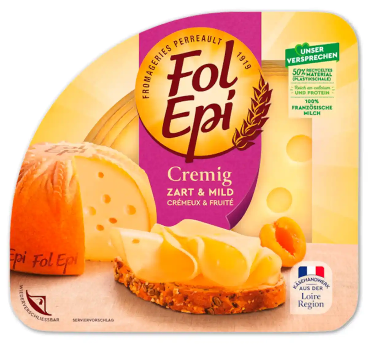 Bild 1 von FOL EPI Käsescheiben*