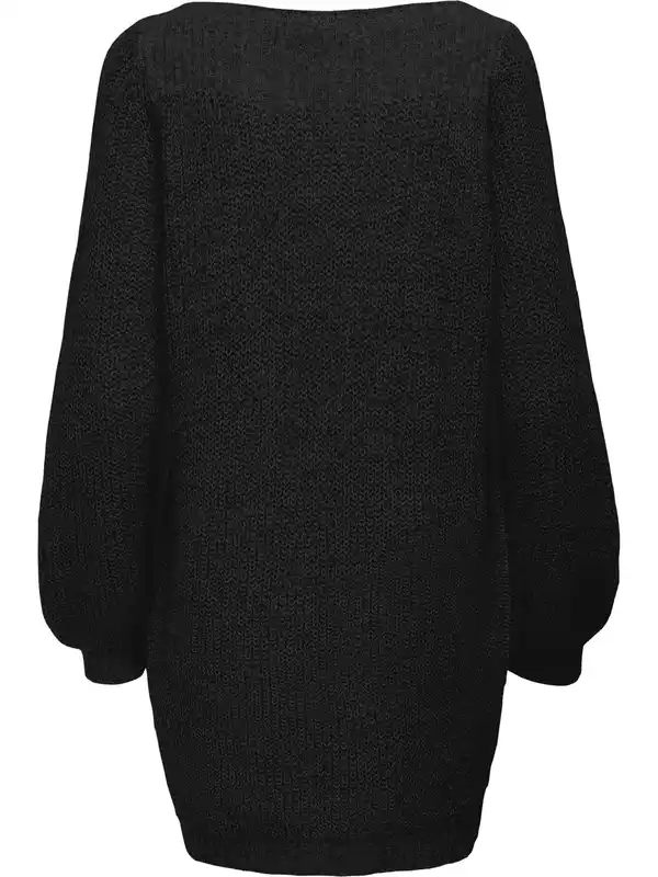 Bild 2 von Damen Strickkleid Schwarz