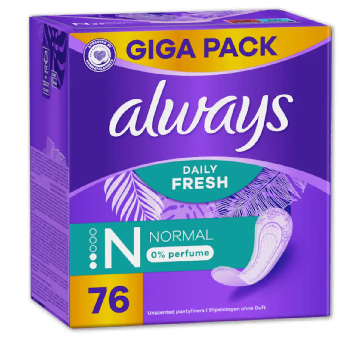 Bild 1 von ALWAYS Slipeinlagen Giga Pack*