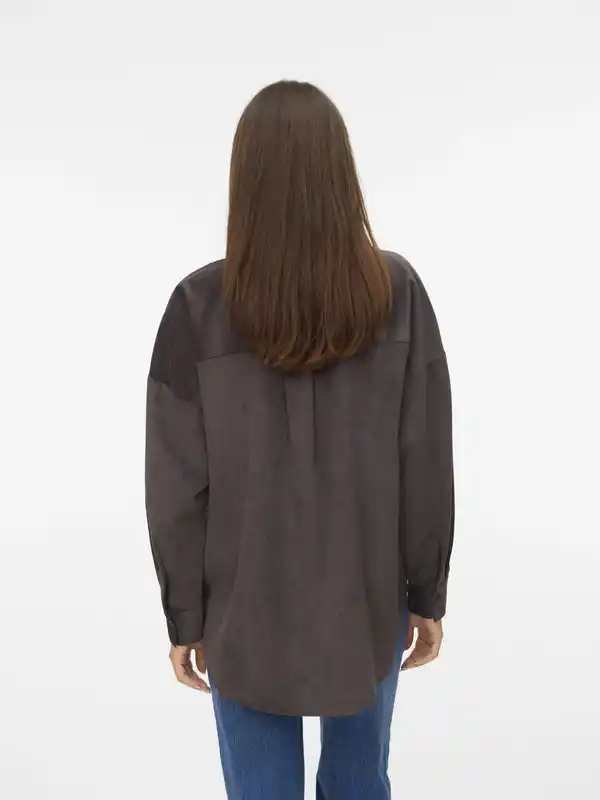 Bild 2 von Vero Moda VMSANNE COURDEROY LS Cordhemd Braun