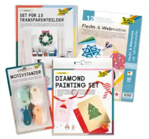 FOLIA Bastel-Set WEIHNACHTEN*