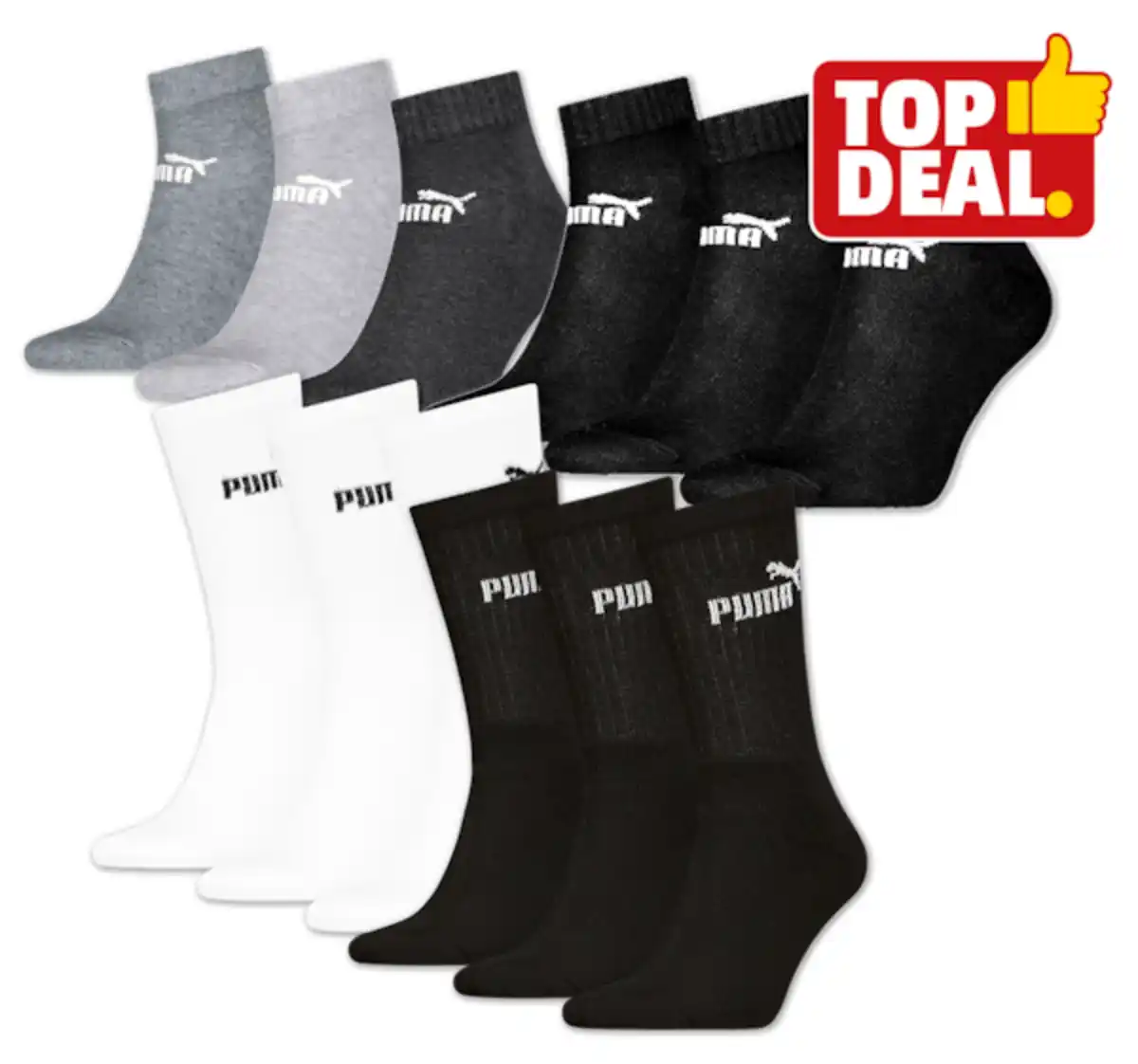 Bild 1 von PUMA Sneaker- oder Sportsocken*