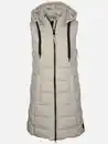 Bild 1 von Damen Steppweste in langer Form Beige