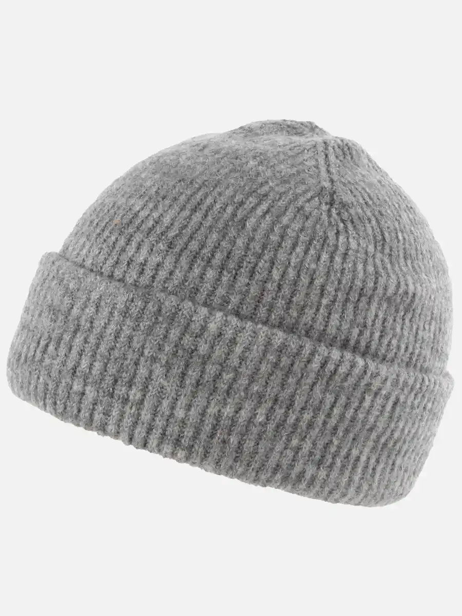 Bild 1 von Damen Basic Beanie Grau