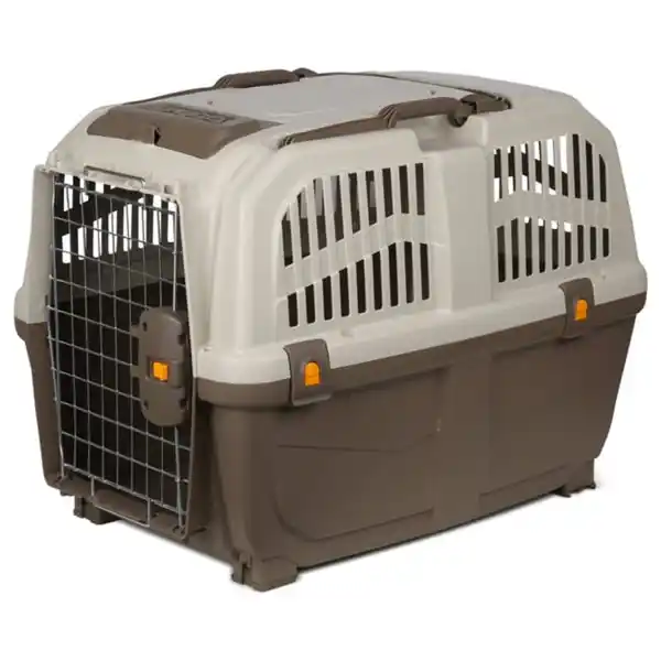 Bild 1 von Trixie Friends on Tour Transportbox Skudo taupe/sand S-M (51 x 68 x 48 cm)