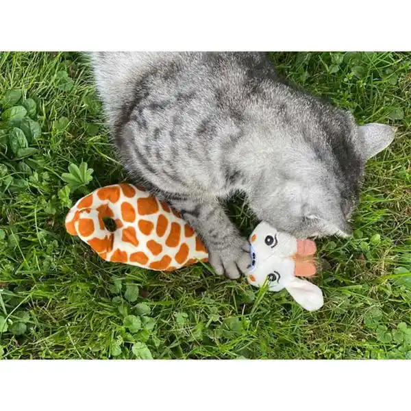 Bild 4 von Aumüller Giraffe Gina Katzspkielkissen