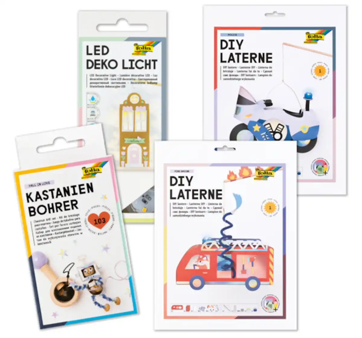 Bild 1 von FOLIA Laternen-Bastel-Sets und Zubehör*