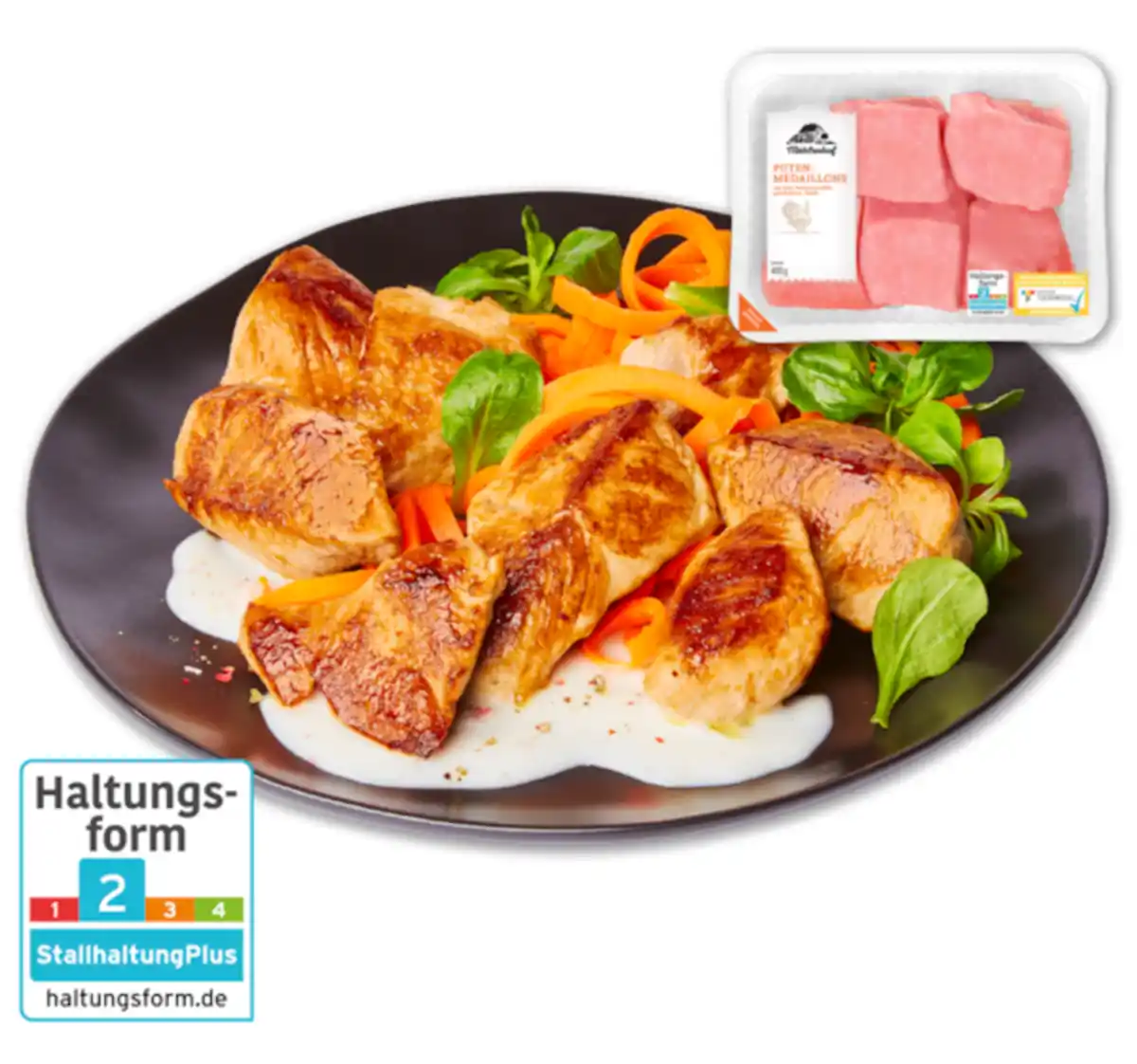 Bild 1 von MÜHLENHOF Frische Puten-Medaillons