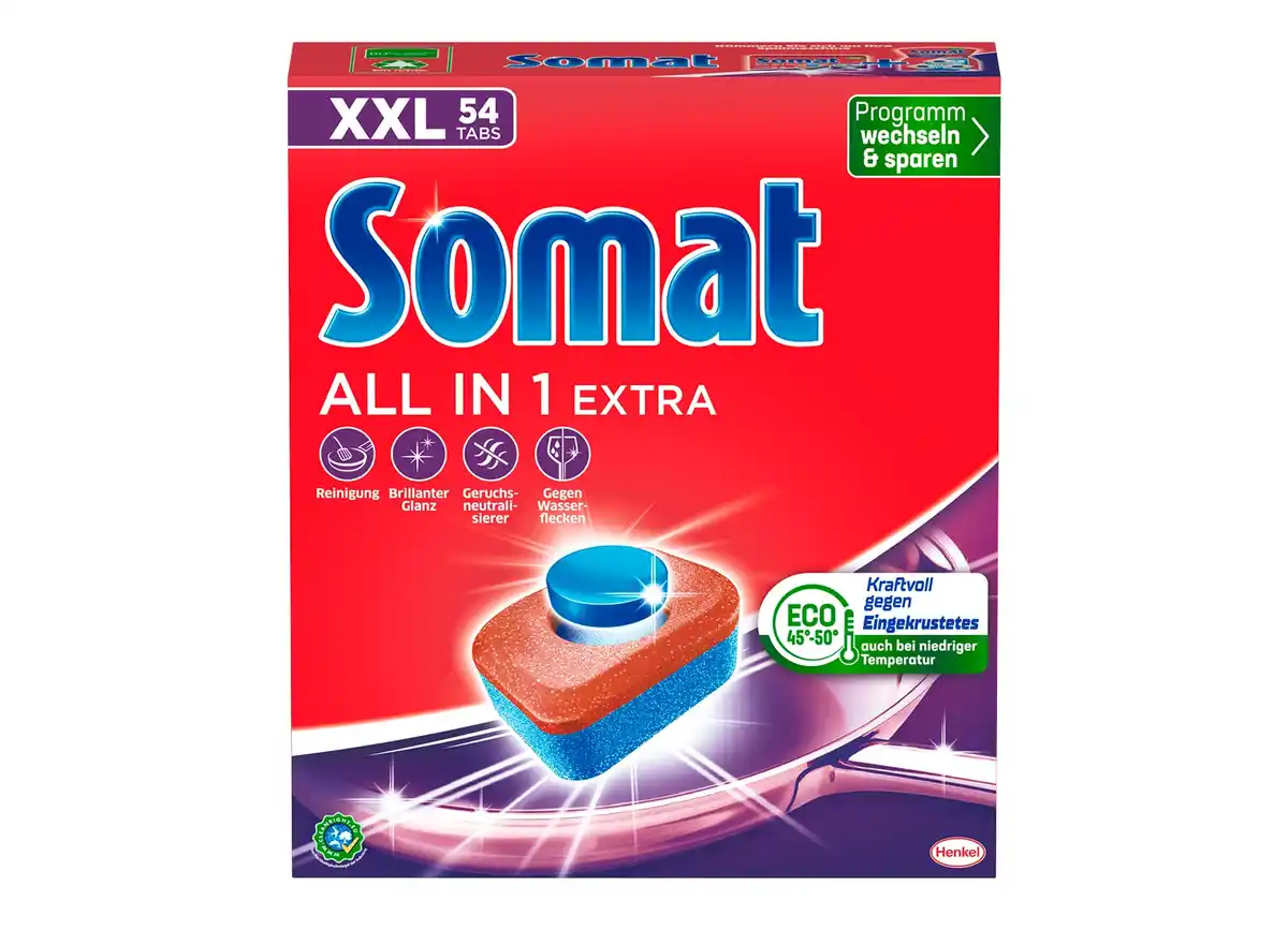 Bild 1 von Somat XXL-Spülmaschinentabs All in 1 Extra