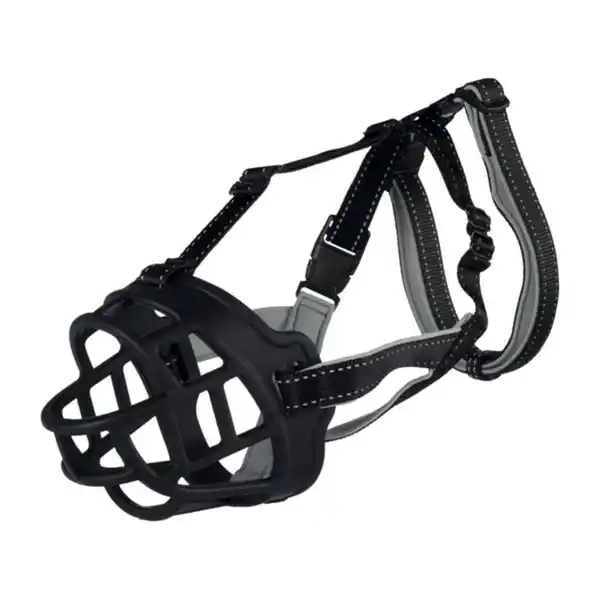 Bild 1 von Trixie Muzzle Flex Maulkorb schwarz M-L