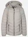 Bild 1 von Damen Steppjacke mit abnehmbarer Kapuze Beige