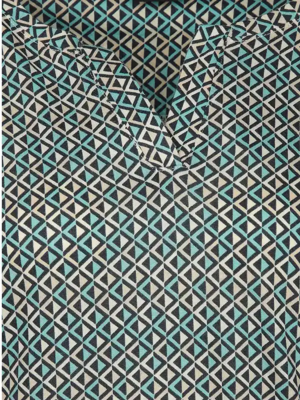 Bild 3 von Damen Shirt mit Alloverprint Blau