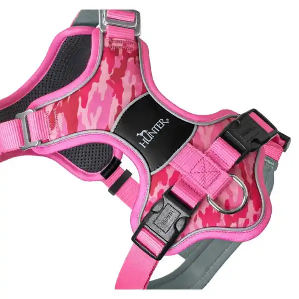 Bild 4 von Hunter Geschirr Divo Camouflage rosa 72-100/L