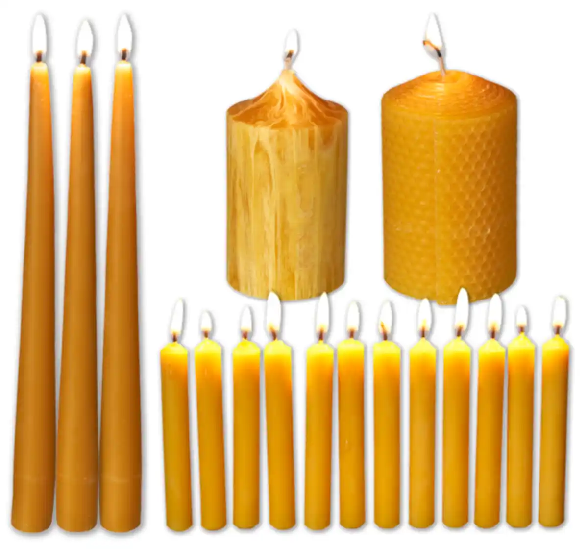 Bild 1 von Bienenwachskerzen*